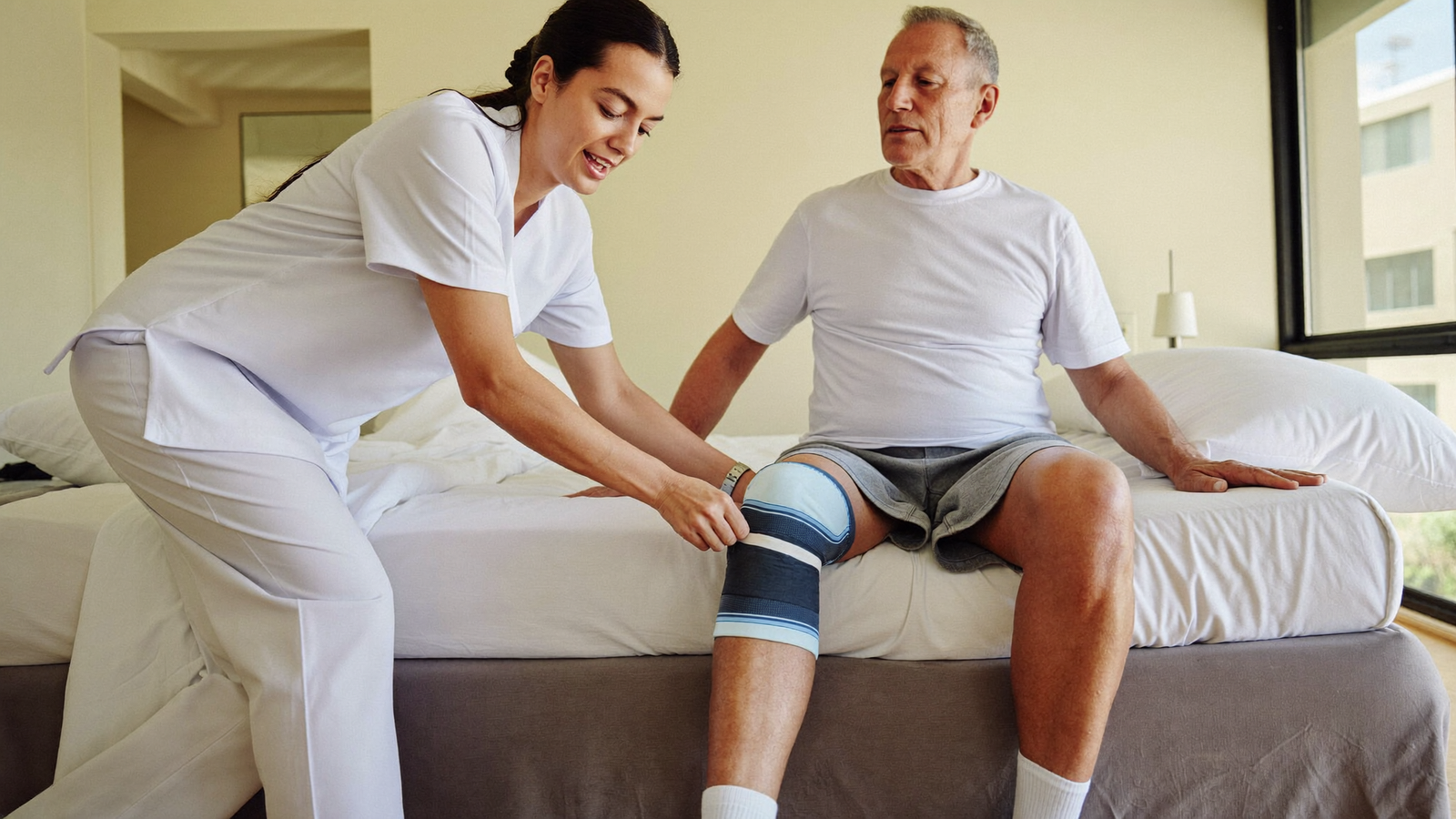 Fisioterapia domiciliar pós-operatório