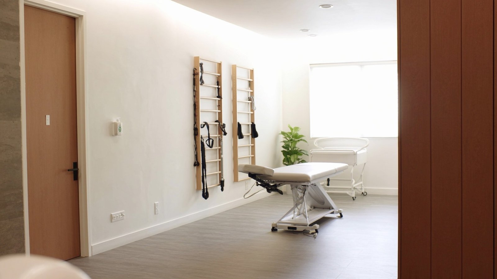Sala de atendimento da clínica Checkup Fisio na unidade Botafogo